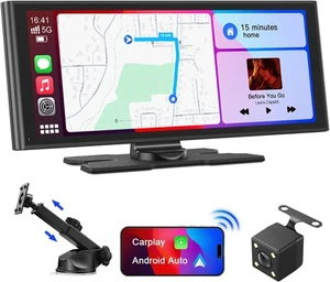 Avylet 9.26'' Wireless Car Stereo for Apple Carplay & Android Auto with 4K Dash. - Picture 1 of 9
