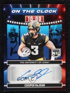 2024 Panini Prestige On the Clock Signatures Cooper DeJean Rookie Auto RC - Picture 1 of 1