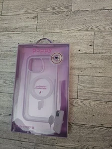 Xo Poppy iPhone Case For iPhone 15 Magsafe Compatible - Picture 1 of 3