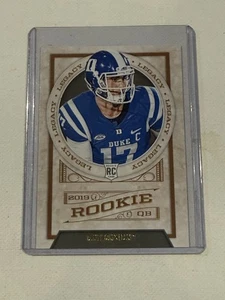 2019 Panini Legacy Daniel Jones Rookie Card Indiana Jones RC Colts #151 Duke - Bild 1 von 4