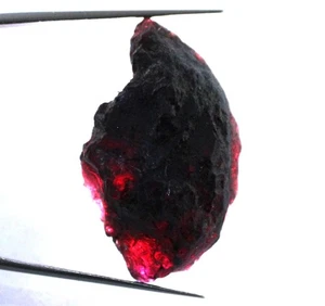 56,90 Karat AGI zertifizierter natürlicher rotbrauner Burma Painit Edelstein grob T15688 - Bild 1 von 7