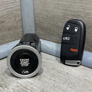 2016-2023 Dodge Charger Engine Ignition Push Switch Button And Key Fob OEM - Bild 1 von 7