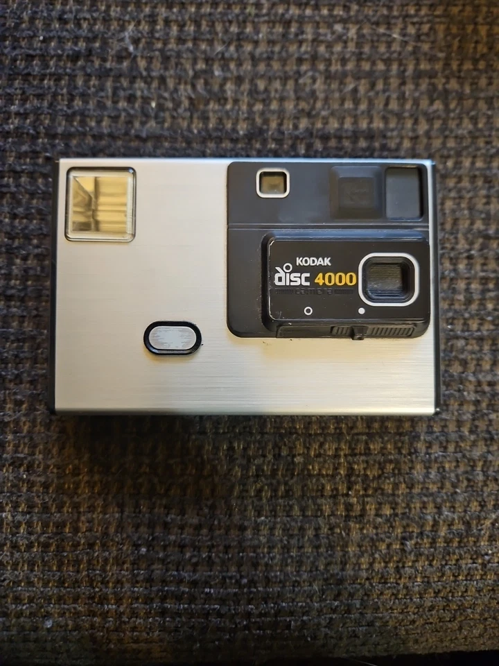 Vintage Eastman Kodak Disc 4000 Camera Untested With Pouch - Image 1 of 4