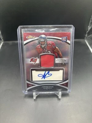 2010 Topps Finest Arrelious Benn Rookie Rc  Jersey/Auto /99 Buccaneers - Image 1 of 2