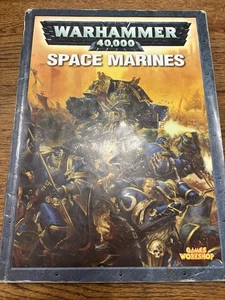 Warhammer 40K Space Marines Codex Paperback - Picture 1 of 2