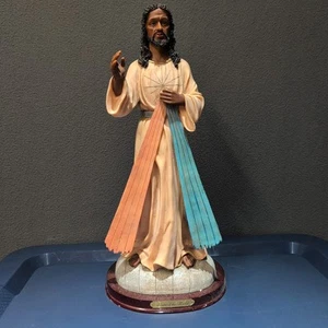 Statue Jesu, Göttliche Barmherzigkeit, 8 3/4" HT. (CU851) Kelch Co - Bild 1 von 4
