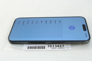Apple iPhone 15 Pro Max 512 Go Noir - Débloqué AT&T T-Mobile Verizon 7613427 - Photo 1 sur 7