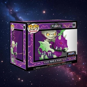 Funko Fusion POP! RIDES Vinyl Figur Nr. 999 – Scare Mare & Scare Glow (MotU) - Picture 1 of 5