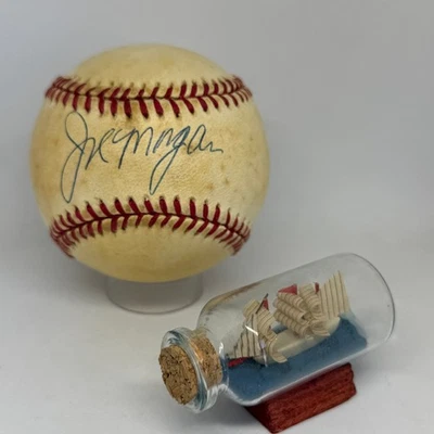 Joe Morgan signed Rawlings ONL Baseball JSA COA Reds HOF Auto A4221 - Image 1 of 3