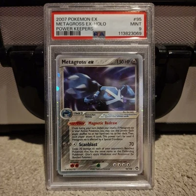 2007 Pokemon EX Power Keepers - Metagross EX Holo #95 PSA 9 MINT - Image 1 of 2