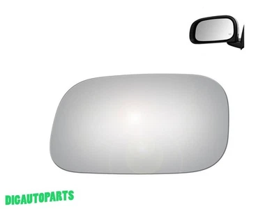 Espejo de vidrio para Dodge Dakota 2005-2008/2004-2009 Durango lado izquierdo del conductor LH Foto 1 de 4