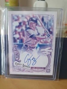 Corey Seager Auto 2017 Topps Zigeunerkönigin SUPER SELTEN fehlende schwarze Platte #GQA-CSE - Bild 1 von 2