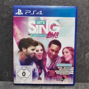 Let's Sing 2018 con éxitos alemanes PS4 Sony PlayStation 4 | 2017 | Excelente estado  - Imagen 1 de 3