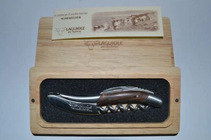 Laguiole en Aubrac Kellnermesser Griffschalen aus  Weinrebenholz Sommeliermesser - Bild 1 von 5