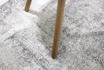 Design Moderno Viscosa Arte Seta Corto Flor a Macchina Tappeto 150 X 80 CM - Immagine 1 di 4