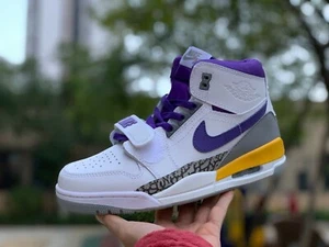 Nike Air Jordan Legacy 312 Lakers AV3922-157 Men's Athletic Shoes SZ 13  - Picture 1 of 12