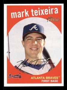 2008 Topps Heritage Baseball #1-500 (Base) Card Singles Stars/RC/HOF (You Pick) 