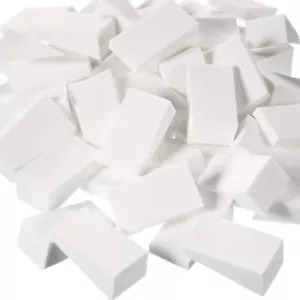 128 Makeup Blender Sponge Cosmetic Wedge Applicator White - Picture 1 of 1