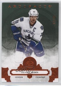 2017-18 Upper Deck Artifacts Stars Orange /55 Henrik Sedin #120 HOF