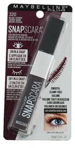 Maybelline Snapscara Wimperntusche #320 Black Cherry glatt klumpenfrei Band 2 pro Bestellung - Bild 1 von 2