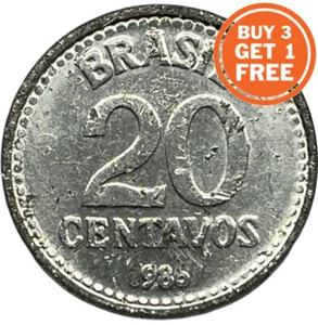 20 BRAZILIAN CENTAVOS - CHOICE OF DATE FROM 1986 - 1988 BRAZIL / BRASIL - Picture 1 of 2