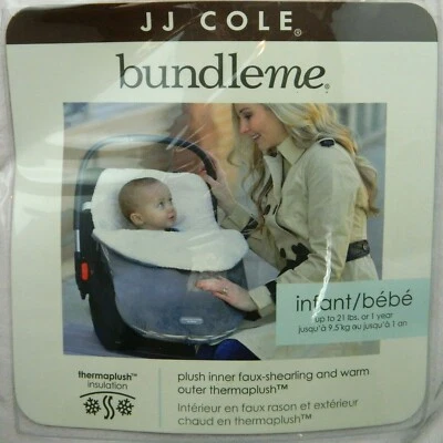 JJ Cole Thermaplush Bag Up to 21" or 1yr Pink Bundleme Original Faux-shearling - Image 1 of 4