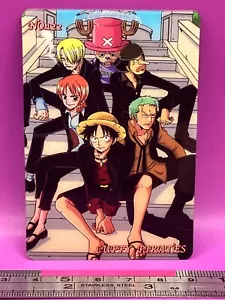Luffy Zoro Sanji Nami 122 One Piece King of Pirates Gummy Card 2003 BANDAI #303 - Picture 1 of 4