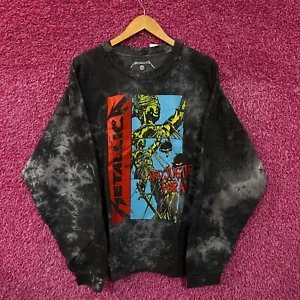 Suéter Metallica And Justice For All Tie Dye Cuello Redondo L/XL - Imagen 1 de 4