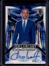 2023 Leaf Metal Pop Century Charlie Hunnam 1st Crystal Blue Auto Autograph #4/8