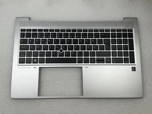 For HP EliteBook 855 G8 M53309-B71 M53308-B71 Swedish Palmrest Keyboard - READ - Picture 1 of 7