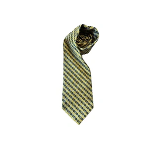 Corbata volquete ancha floral geométrica Forbes & Wallace vintage años 70 mediados de siglo 4,5" - Imagen 1 de 2