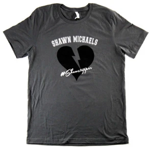 Shawn Michaels Showstopper Gray Unisex T-Shirt - XLarge - Picture 1 of 1