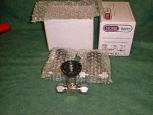 NUEVO Hoke # 2112G8Y - 316 Válvula de Acero Inoxidable 6000 PSI (25493-H6) - Imagen 1 de 5