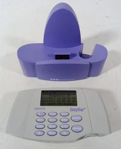 NDD EasyOne Diagnostic Spirometer Model 2001 w/Cradle Model 2010 - Picture 1 of 10