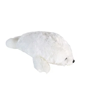 Peluche Harpo Wishpets 2007 White Baby Seal 12" - Imagen 1 de 7