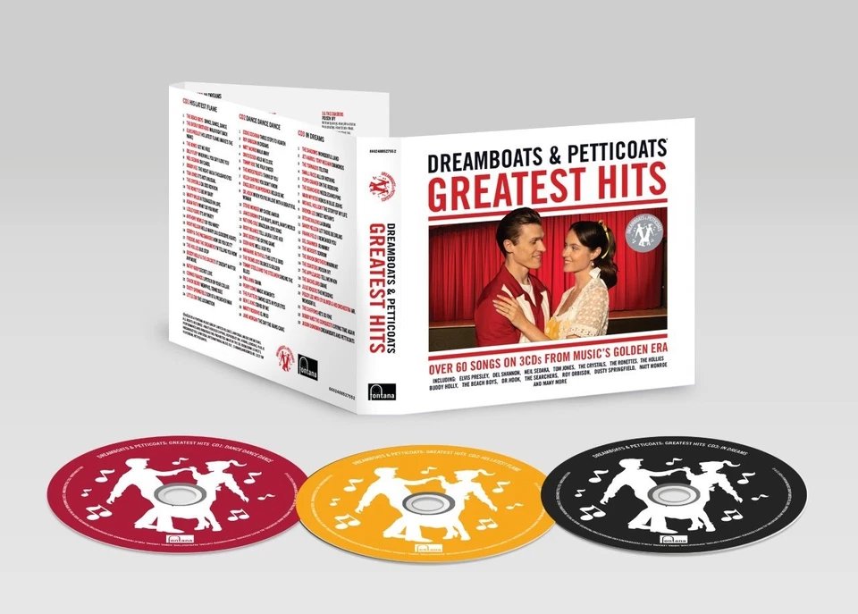 Various  - DREAMBOATS & PETTICOATS – GREATEST HITS [CD] Sent Sameday* - Image 1 of 1