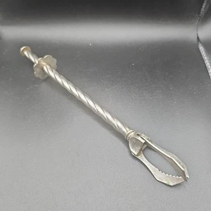 Vintage Eiszange Olive/Zuckerwürfel/Kirsche/Gurke mechanischer Greifer Bargeschirr Frankreich - Bild 1 von 7