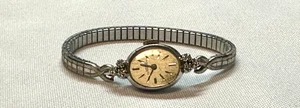 Vintage Girard Perregaux 10K Gold Filled Genuine Diamonds Ladies Watch Works - Picture 1 of 7
