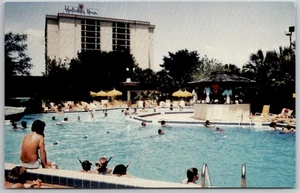 Holiday Inn Orlando International Drive Hotel Pool Schwimmpavillon Chrom UNP - Bild 1 von 2