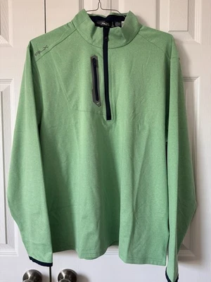 Pullover Ralph Lauren RLX Performance Golf 1/4 Cremallera XL NUEVO CON ETIQUETAS $148 Absorbente Deporte Foto 1 de 4