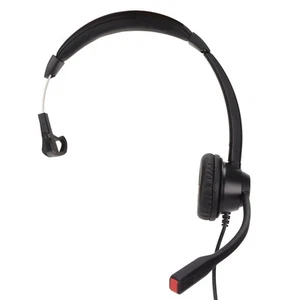 Telephone Headset Clear Comfortable Plug And Play Monaural Traffic Headset W SPC - Zdjęcie 1 z 12