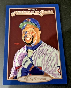 1993 Donruss Masters of the Game Kirby Puckett #13 Postkarte - Bild 1 von 2