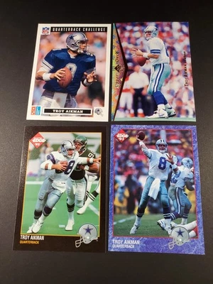 LOTE DE TARJETAS DE FÚTBOL AMERICANO 95 SP UPPER MACK EDGE NFL TROY AIKMAN MVP HOF Foto 1 de 2