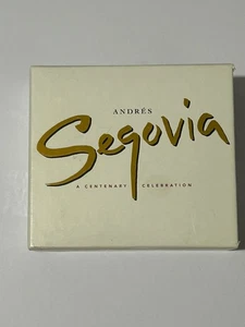 Andres Segovia 4 cd box set centenary celebration slipcase w/ Booklet DECCA - Foto 1 di 3