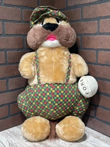 Vintage Caddy Shack Gopher Plush LARGE 24" Carnival Prize Big T Enterprises RARE - Picture 1 of 10