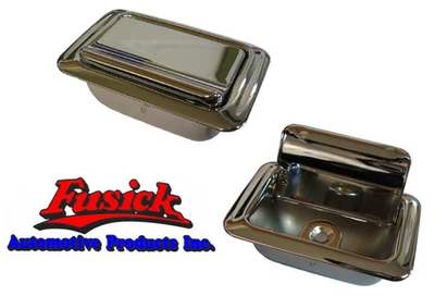 1968-1976 Olds Cutlass 442 Rear Ash Tray Set (2) Chevrolet Buick Pontiac - Image 1 of 2