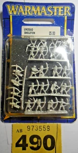 Warmaster Warhammer Undead Tomb Kings metal Undead Skeleton Bowmen Y490 - Picture 1 of 3
