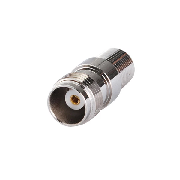 2x TNC Female to F Type Female RF Coaxial Connector Adapter - Image 1 of 3