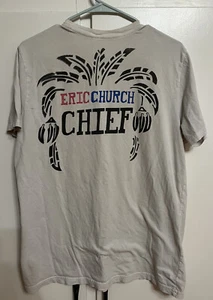 Eric Church The Chief OOAK Double-Sided T-shirt Fits Like Small - Picture 1 of 6