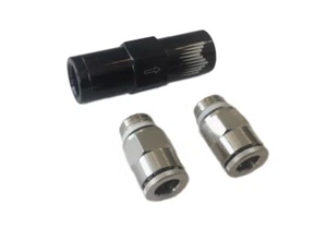 Snow Performance High Flow Water Check Valve Quick-Connect Fittings (For 1/4in. - Picture 1 of 5